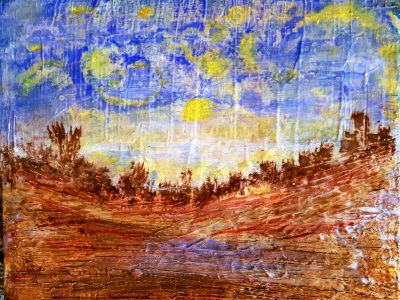 Abstrakte Landschaft ( verkauft)