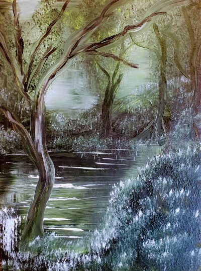Grüne Landschaft…30×40