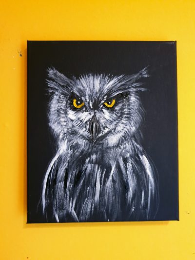 Eule…20 ×30 verkauft