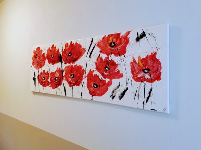 Mohnblumen…1,25 ×40 verkauft