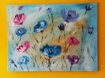 Blumen.  60×50 verkauft