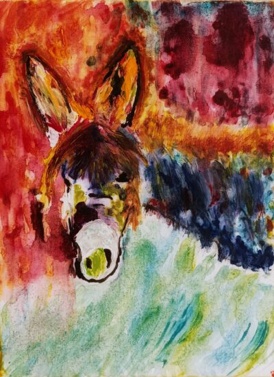 Esel….30×40… verkauft