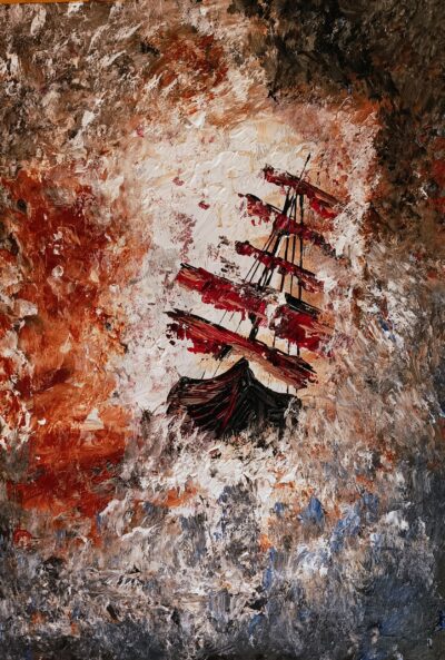 Wilde See ..50×70 verkauft