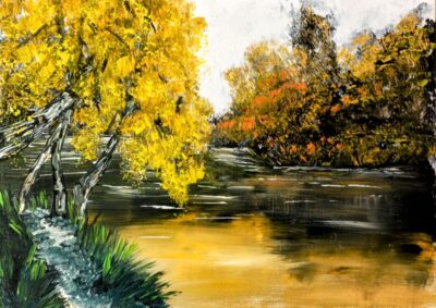 Herbst..🍁🍄🍂..Acryl..70×50