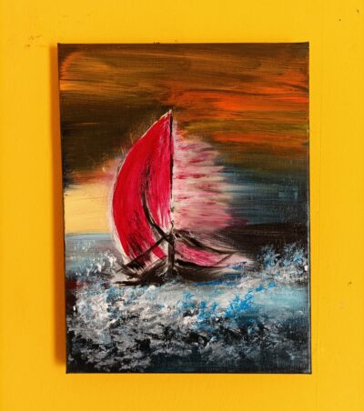 Segelboot …30×40…verkauft