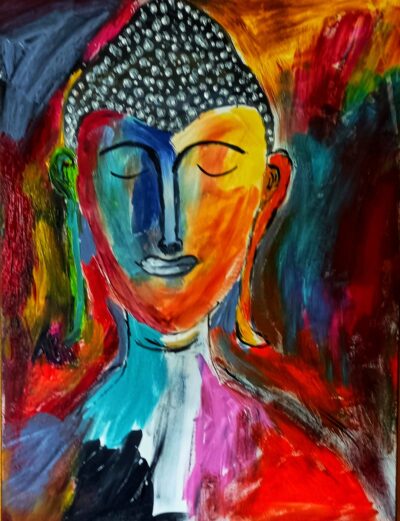 Buddha…60×80 verkauft