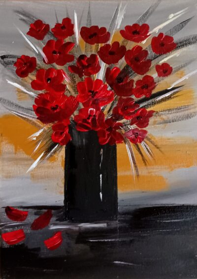 Blumenstrauß 30×40 verkauft