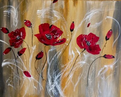 Mohnblumen 50×40verkauft