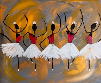 Ballerinas 50×40 verkauft
