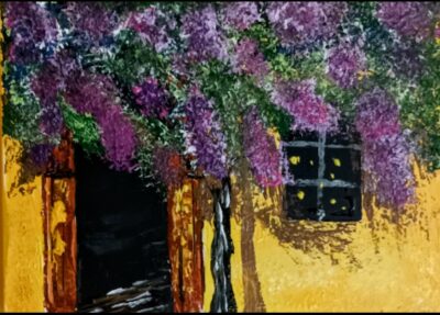 Mediterrane Tür..40×30,verkauft