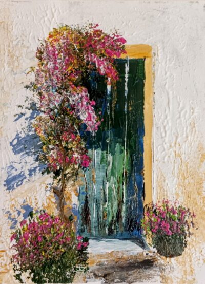 Sommerliche Tür 30×40
