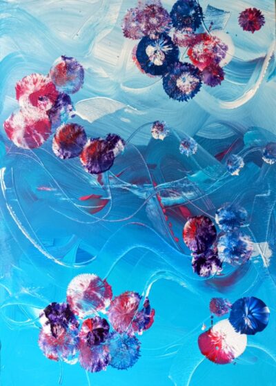 Blaue Träume 60×80
