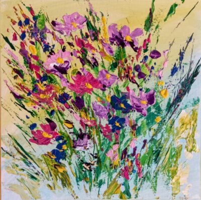 Frühling 40×40