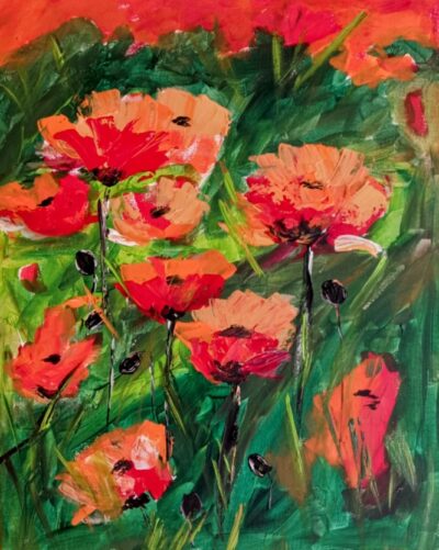 Mohnblumen 50×40