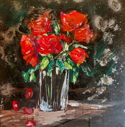 Rosen 40×40 verkauft