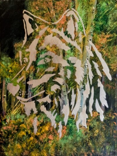 Wolf 40×30 verkauft
