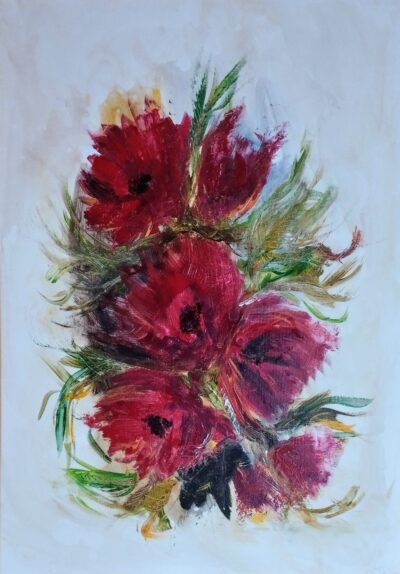 Blumen 70×50 cm