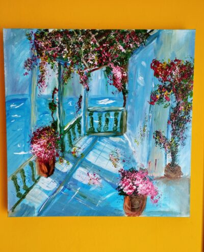 Mediterrane Stimmung Acryl50×50