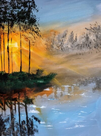 Landschaft 50×40