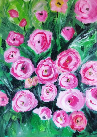 Marion Winants - Blumen..70×50